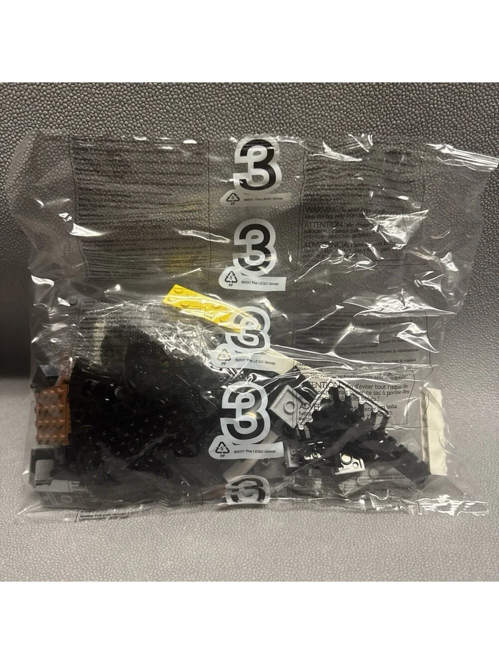Lego check sealed